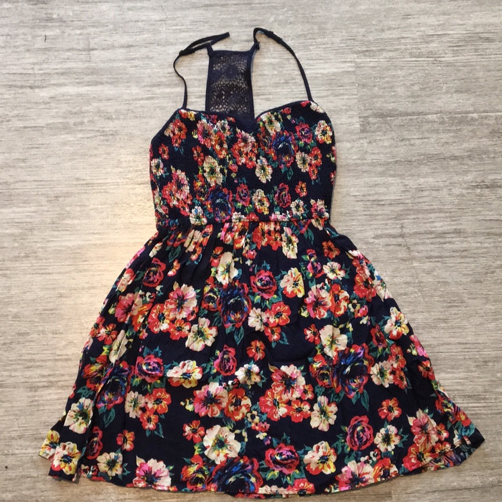 Flower Print Dress